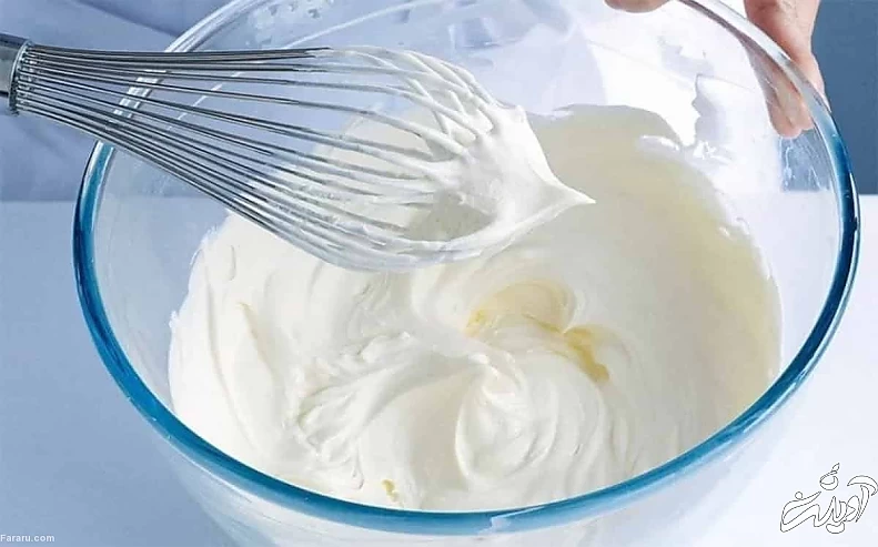 فرم دادن خامه